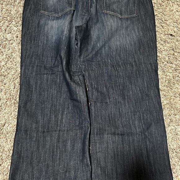 Merona mid rise, wide leg  women’s jeans size 18 - Picture 5 of 8